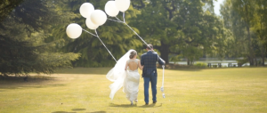 videos of wedding balloons at Stoke Place