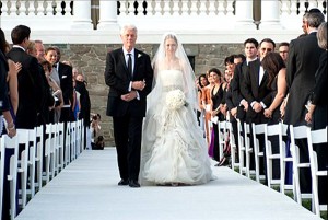Take your time to walk down the aisle Picture of Sarah holding a camera